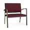 Lesro Newport Bariatric Chair Metal Frame, Bronze, OH Wine Upholstery NP1401 - alternate 1